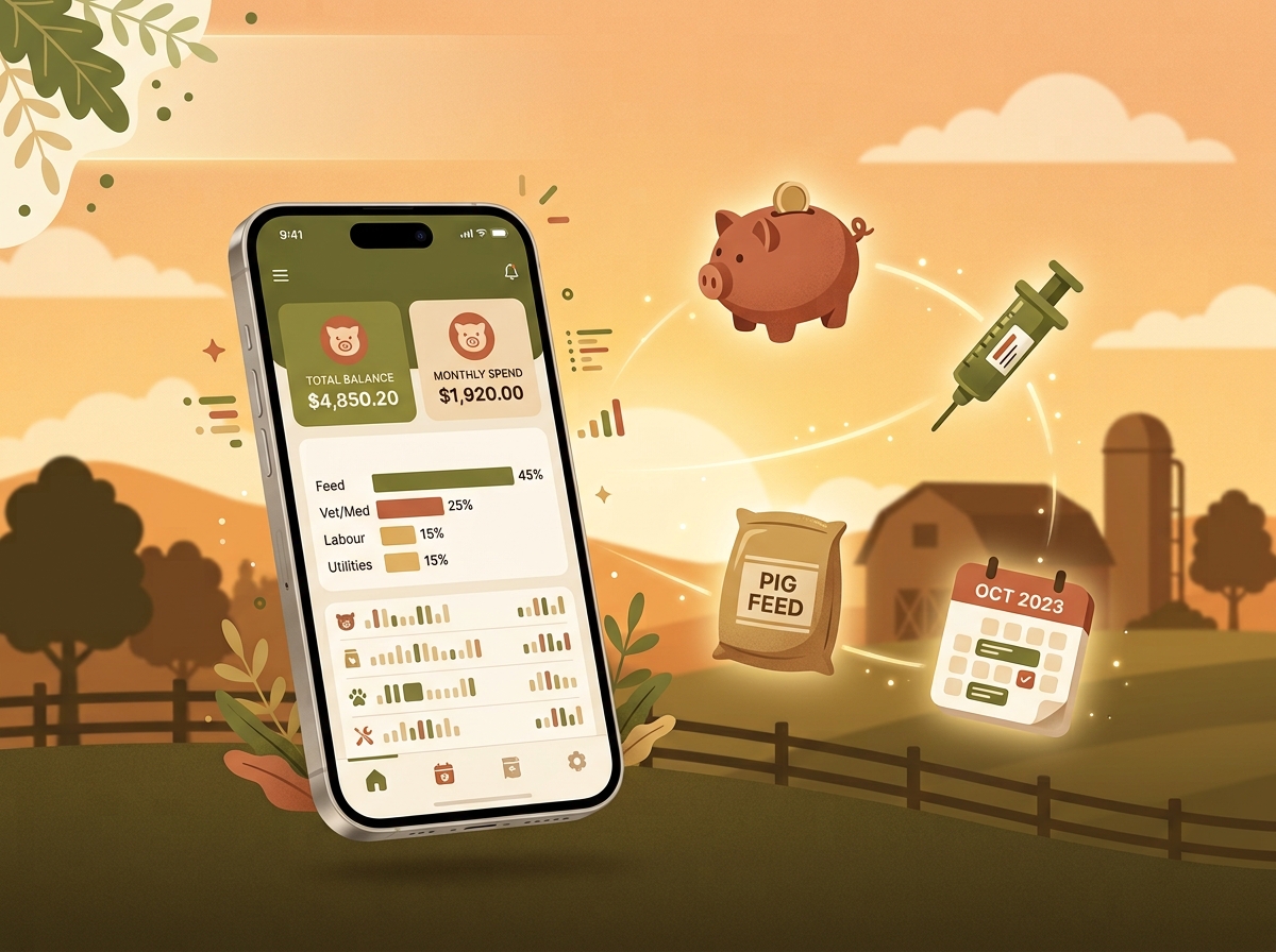 Farm Expense tracker screenshot